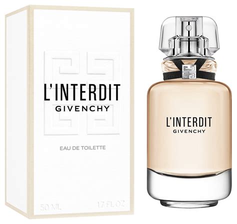 givenchy parfum dames l interdit|Givenchy perfume l'interdit price.